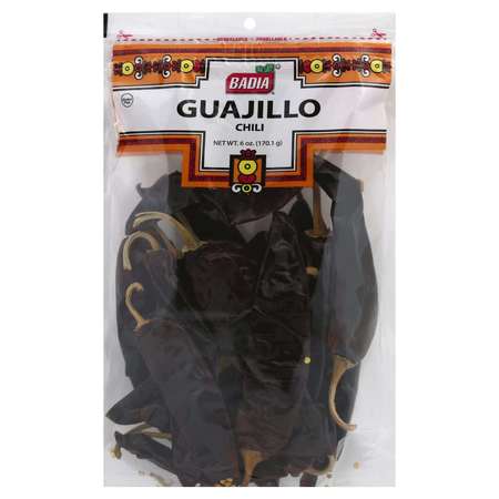 BADIA Badia Guajillo Chili Peppers 6 oz. Bag, PK12 80682